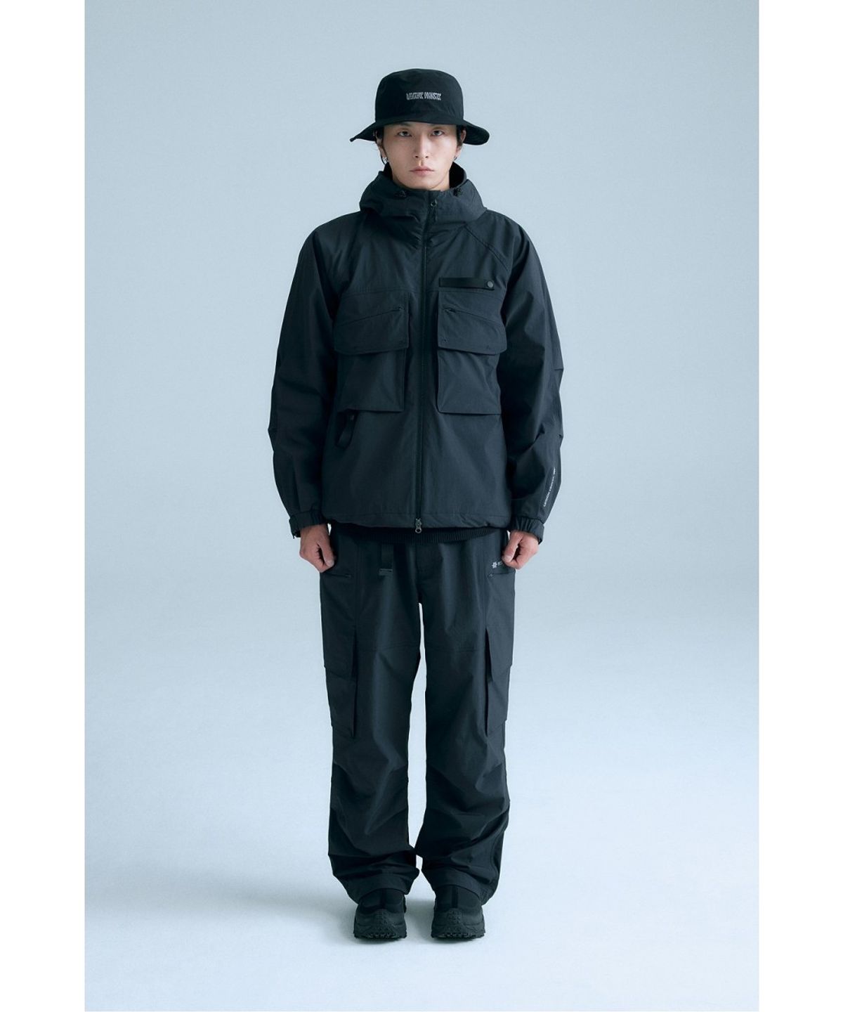 코오롱스포츠(KOLON SPORT) WM 남성 아웃포켓 싱글 재킷 8GJJA26301BLK