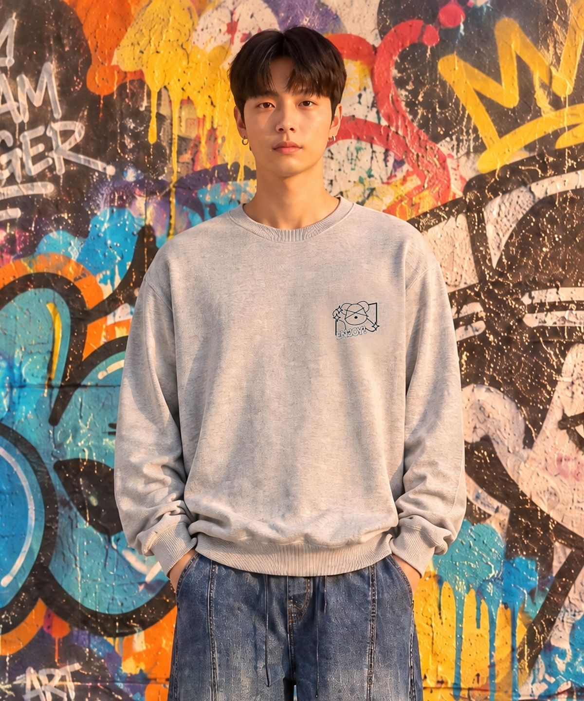 더블제이디(DOUBLE JD) 다이어리 덥제 맨투맨