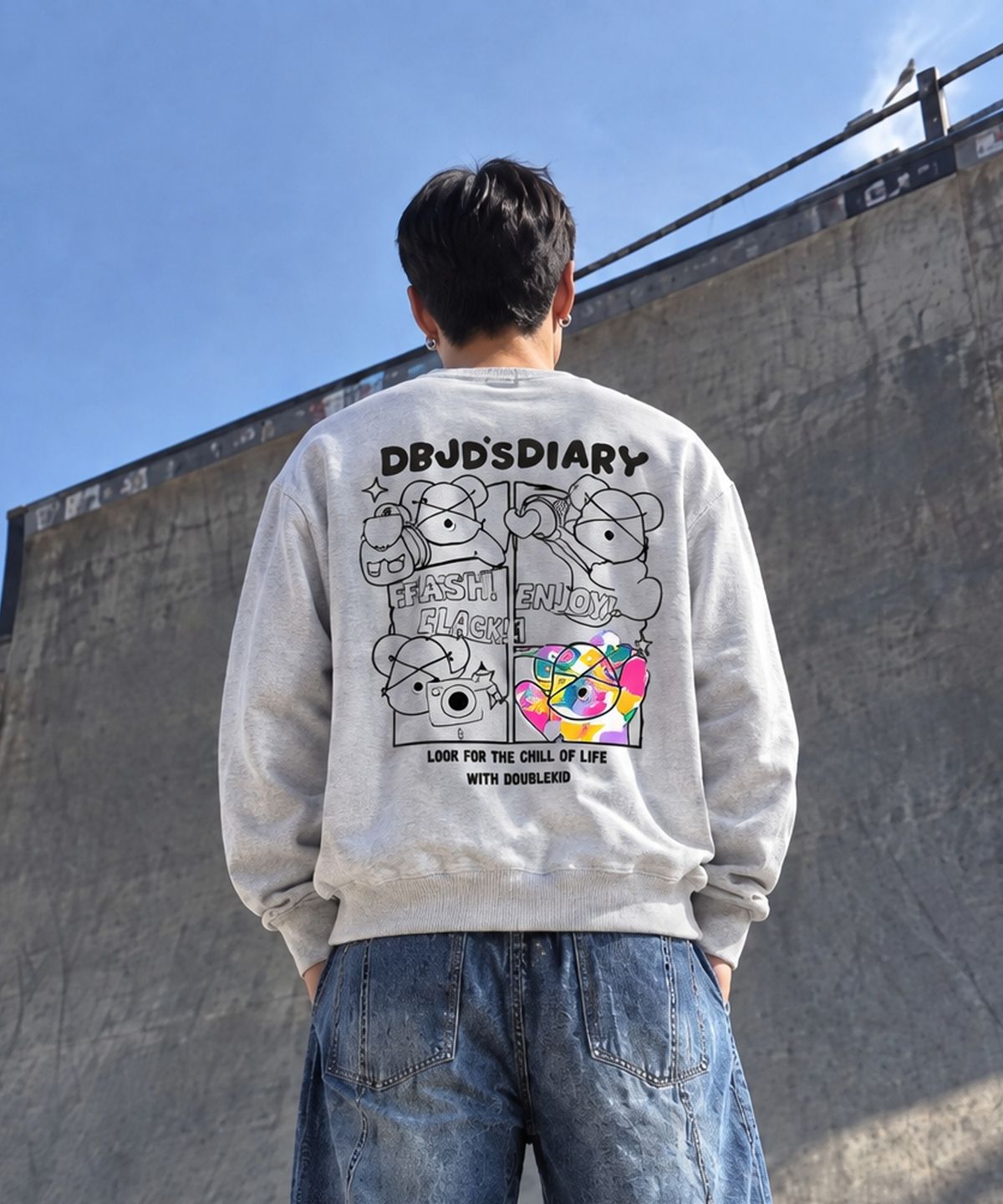 더블제이디(DOUBLE JD) 다이어리 덥제 맨투맨