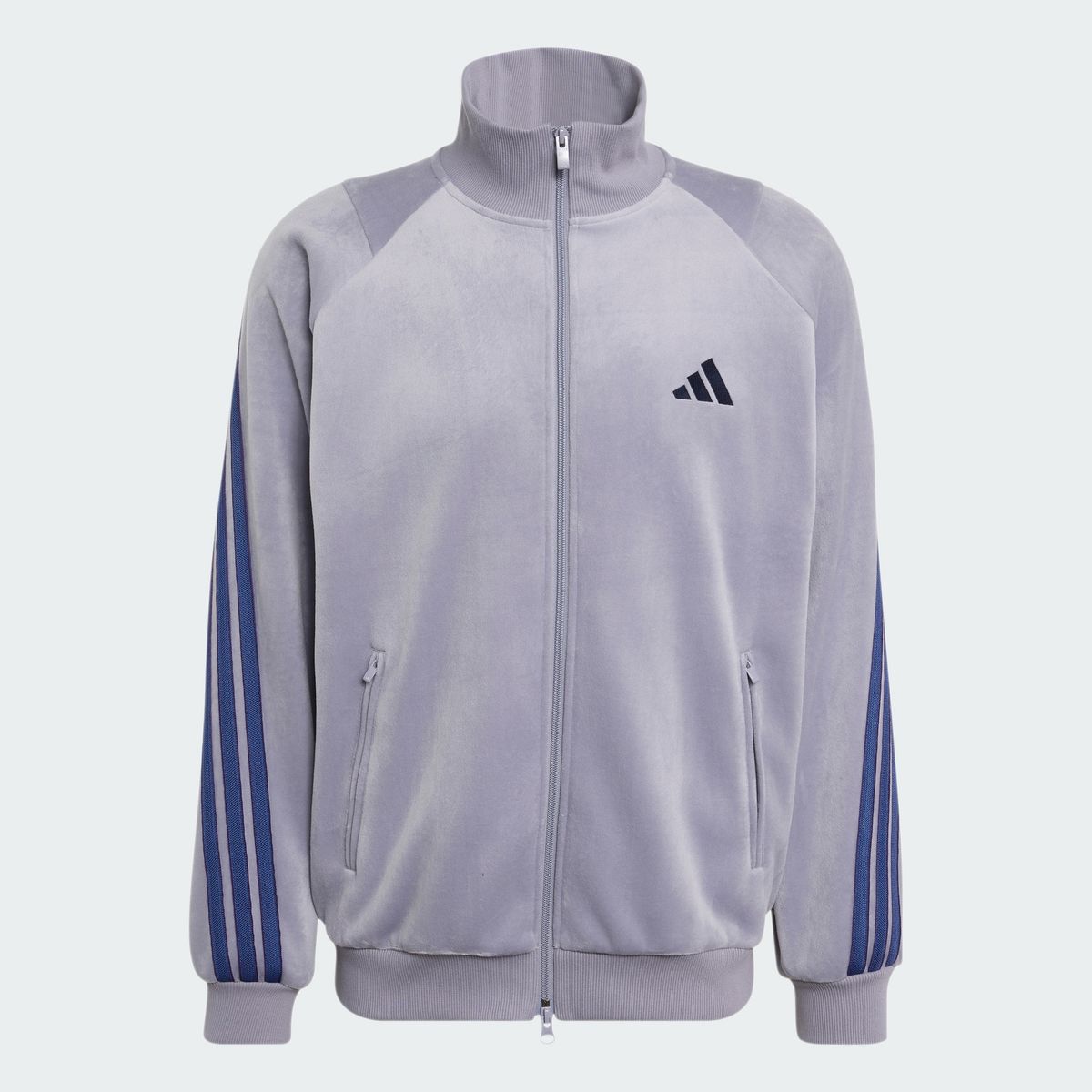 아디다스(ADIDAS) 스타디움 루즈 핏 벨루어 트랙 탑 KV8351