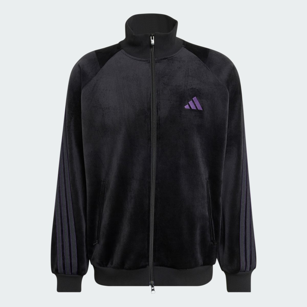 아디다스(ADIDAS) 스타디움 루즈 핏 벨루어 트랙 탑 KV5925
