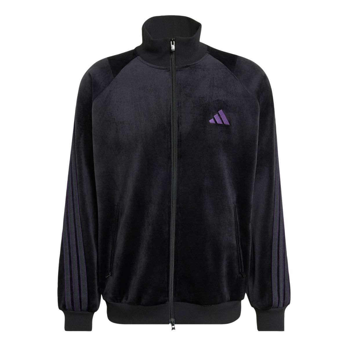 아디다스(ADIDAS) 스타디움 루즈 핏 벨루어 트랙 탑 KV5925