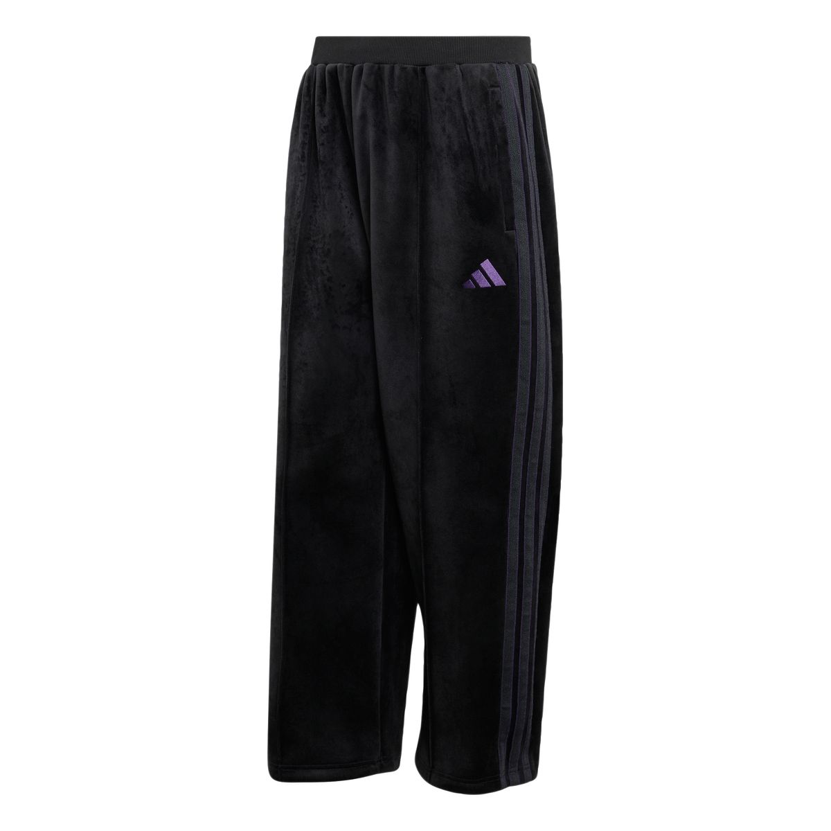 아디다스(ADIDAS) 스타디움 루즈 핏 벨루어 풀렝스 오픈 헴 트랙 팬츠 KV5901