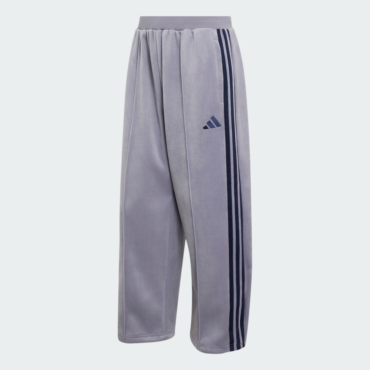아디다스(ADIDAS) 스타디움 루즈 핏 벨루어 풀렝스 오픈 헴 트랙 팬츠 KV5903