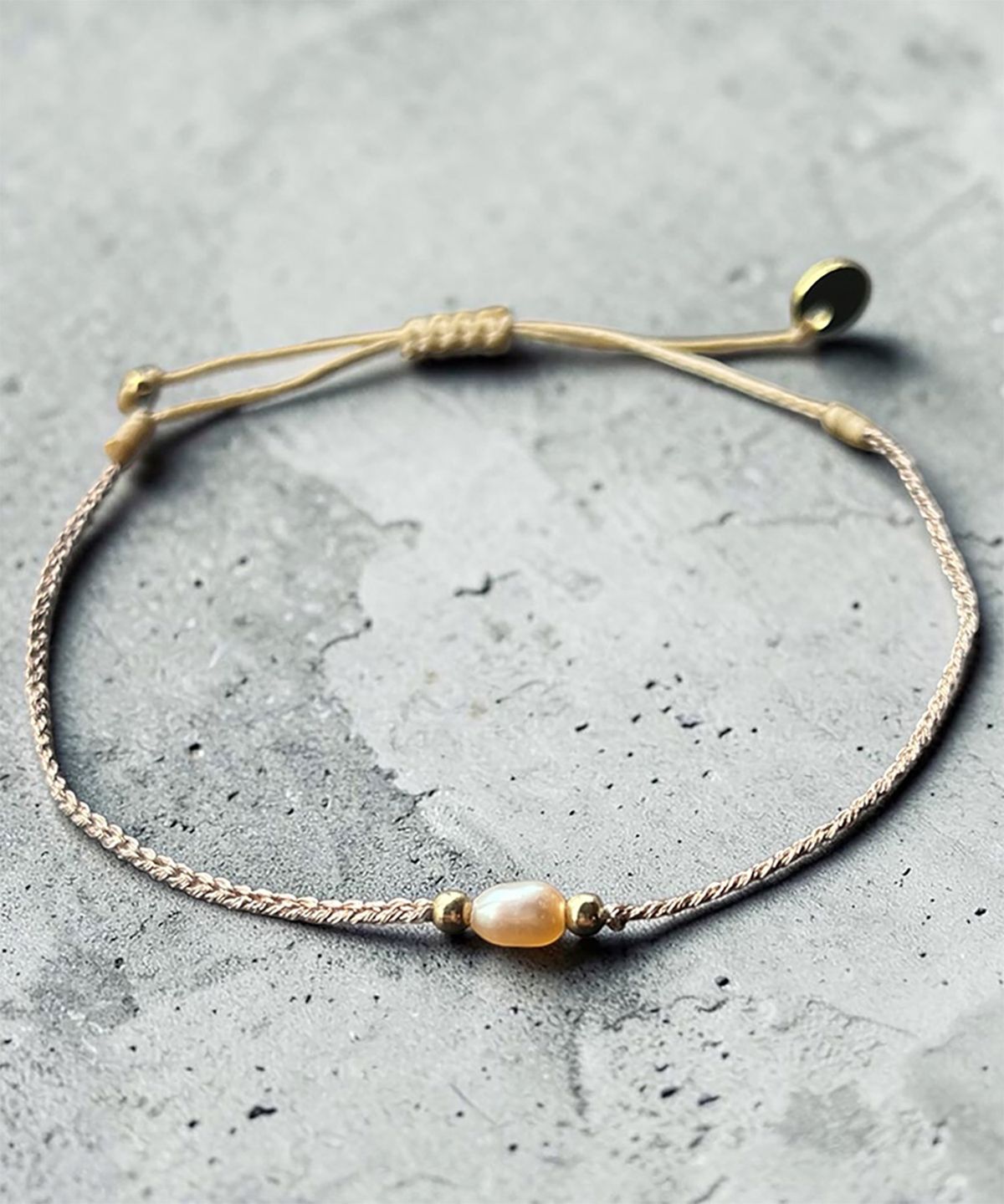 림바(RIMBA) [Leju] Cocoa Pear Handmade Bracelet