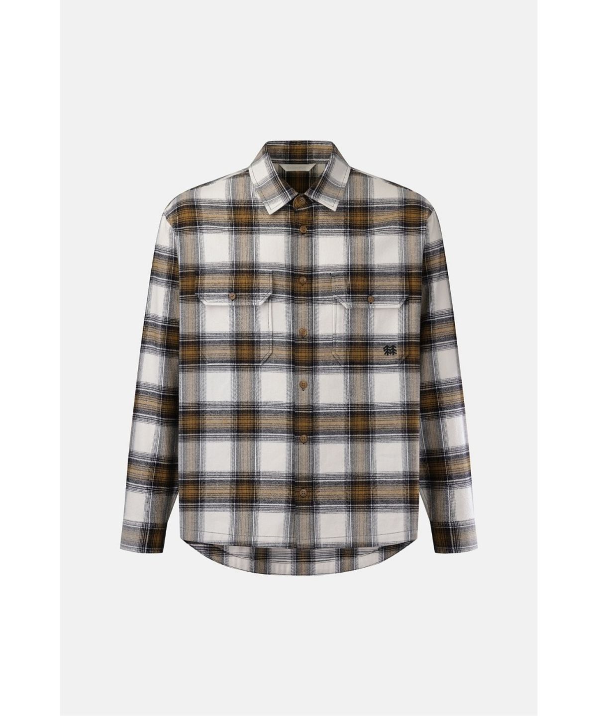 코오롱스포츠(KOLON SPORT) 남성 긴팔 체크 셔츠 TLSXW26501CAM