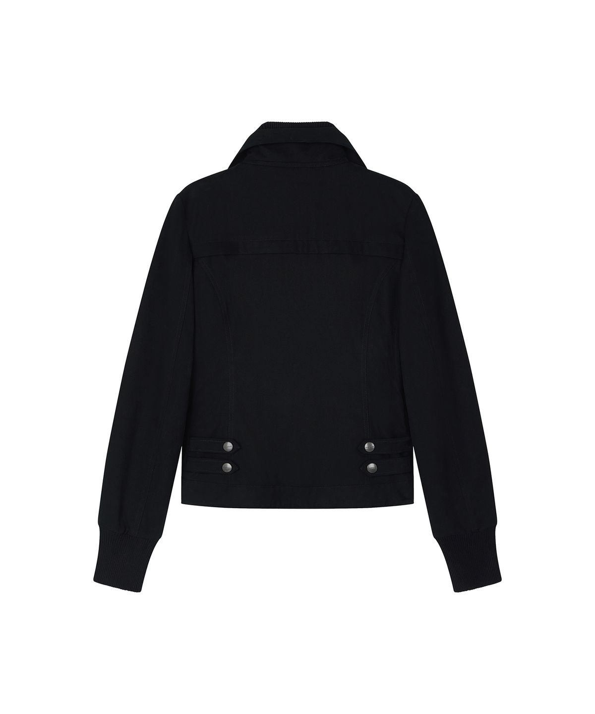 로타입(ROUGHTYPE) 2-way Utility Zip-up Jacket - Black
