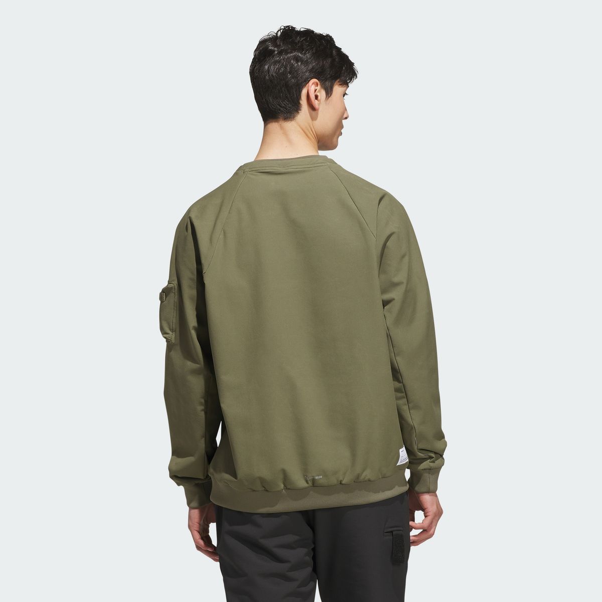 아디다스 골프(ADIDAS GOLF) Climawarm 브러쉬드 크루 탑 KH0131