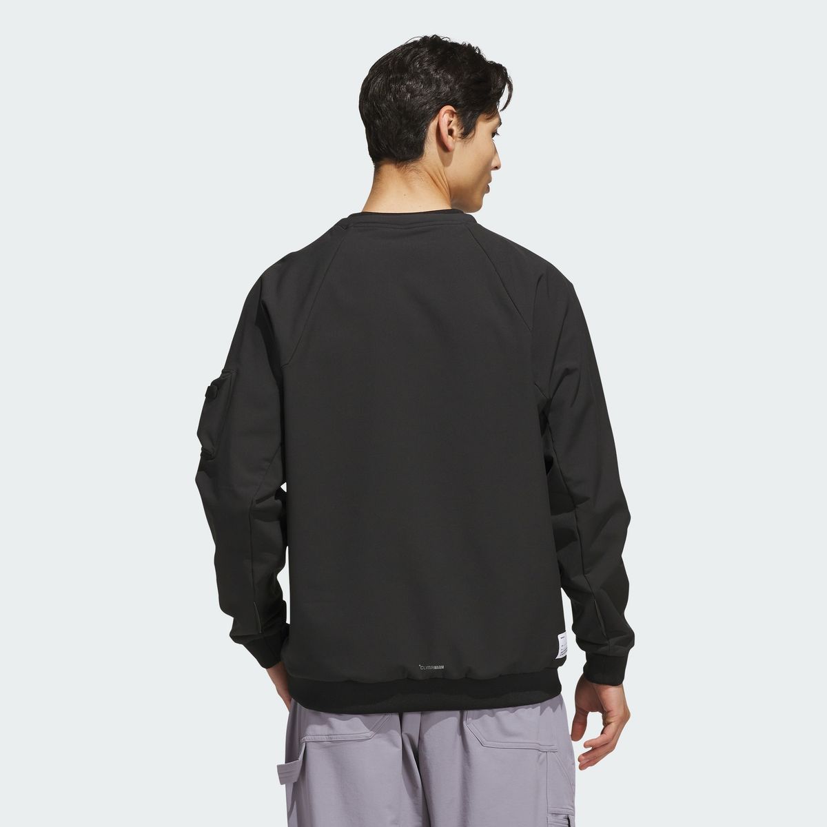 아디다스 골프(ADIDAS GOLF) Climawarm 브러쉬드 크루 탑 KG7113
