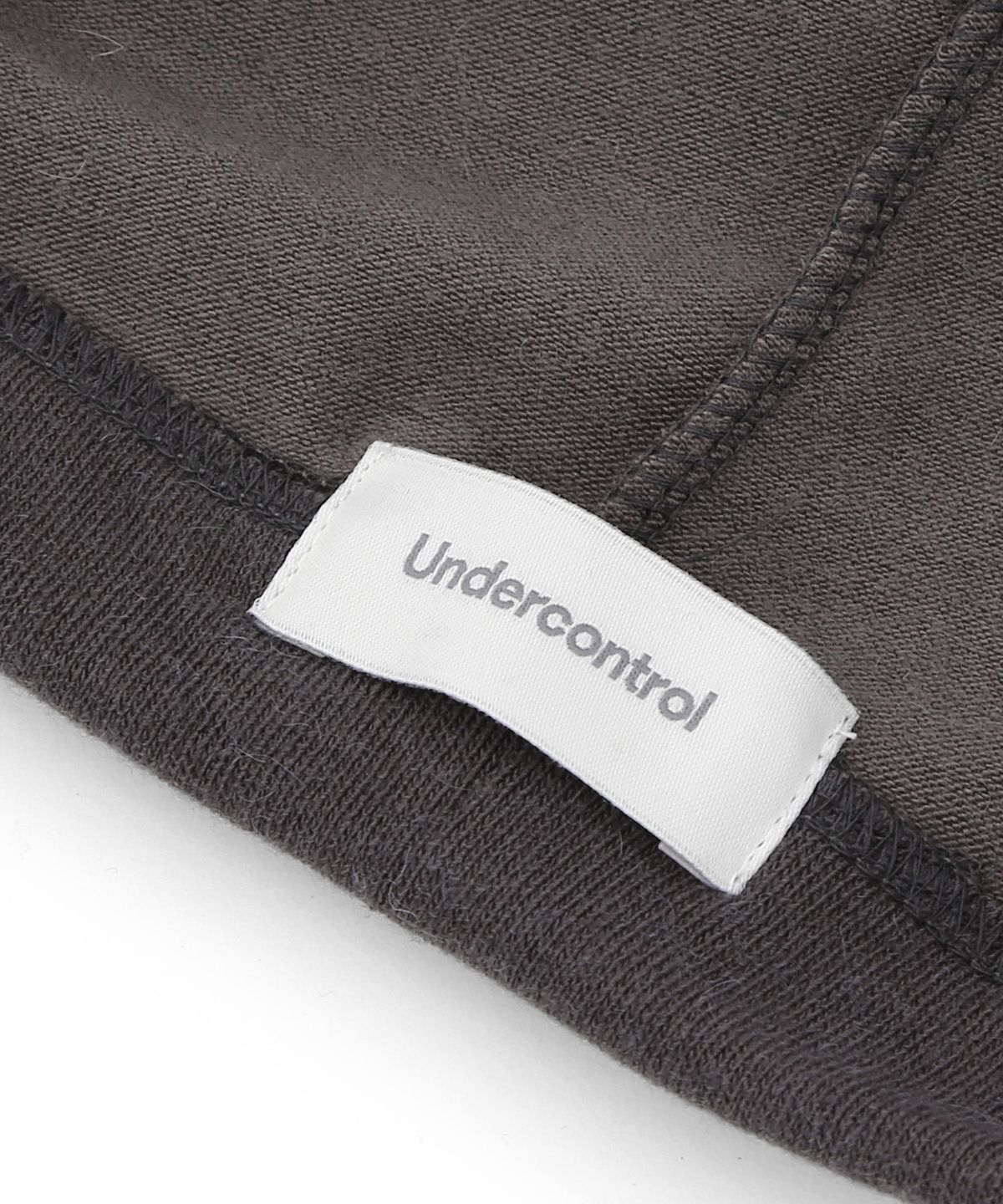 언더컨트롤(UNDERCONTROL) 겨울 롤업 이중 레이어드 슬러브 롱비니 남녀공용 모자 DOUBLE KNIT HAT / AG WOOL / DUSTY CHARCOAL