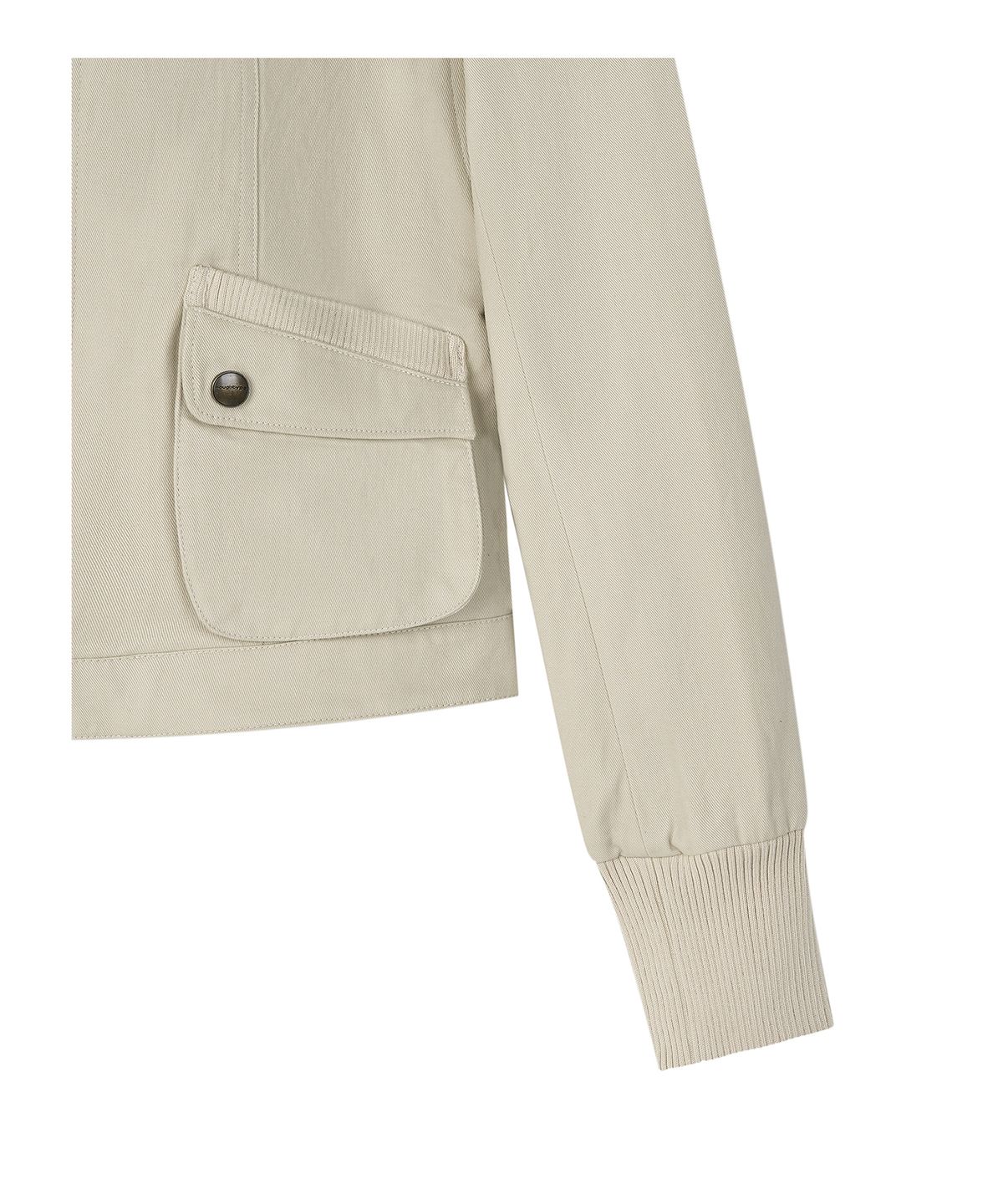 로타입(ROUGHTYPE) 2-way Utility Zip-up Jacket - Light beige
