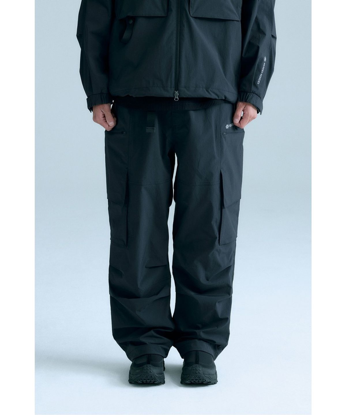 코오롱스포츠(KOLON SPORT) WM 남성 아웃포켓 싱글 팬츠 8GPNA26301BLK