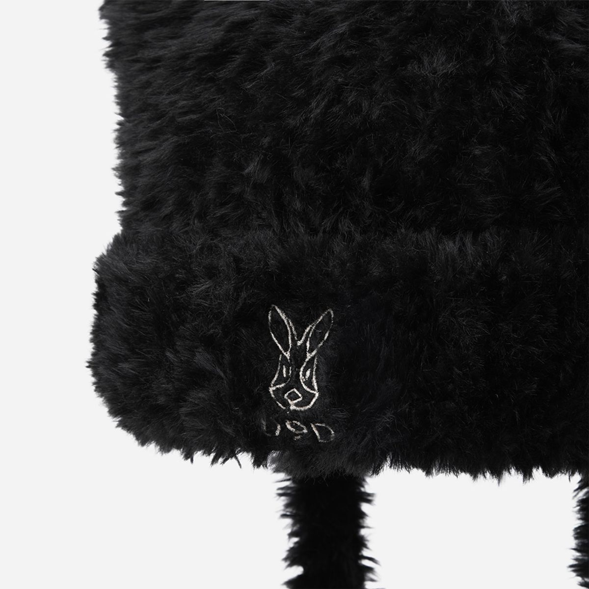 디오디(DOD) 우사기 플리스 비니 (BLACK)