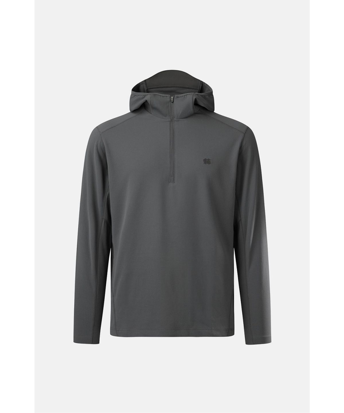 코오롱스포츠(KOLON SPORT) 남성 하이브리드 긴팔 후드 티셔츠 JWTBA26181DGY
