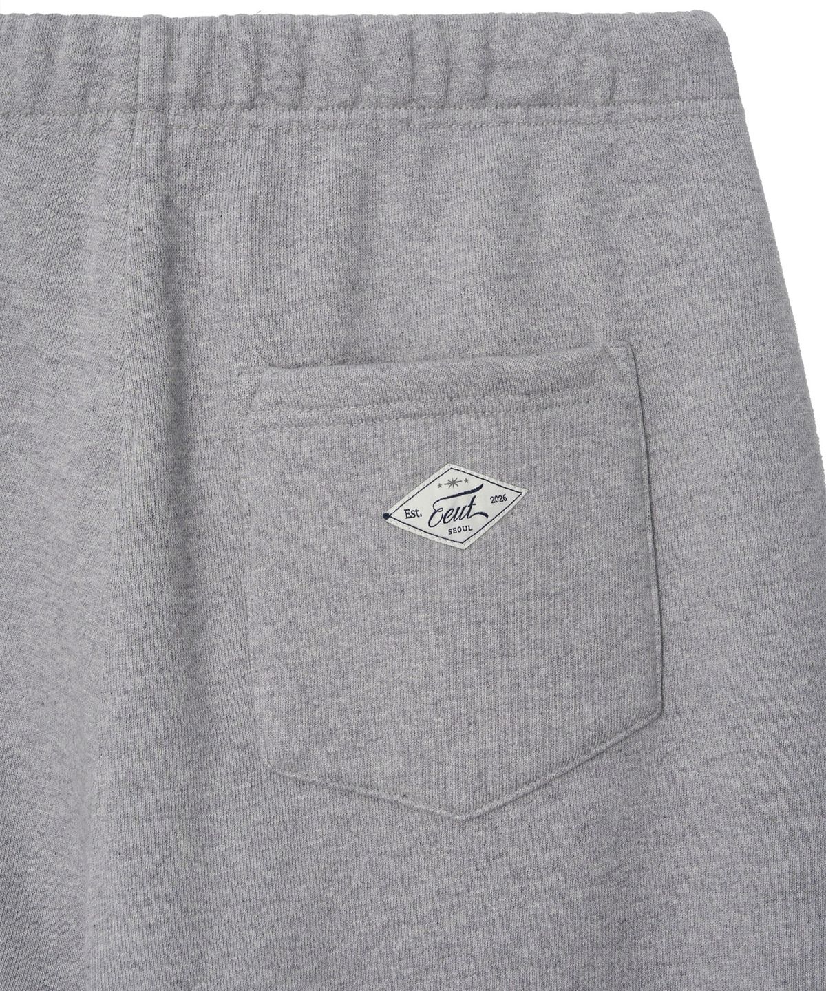 이우트(EEUT) EEUT BASIC WASHED SWEATPANTS / MELANGE GRAY