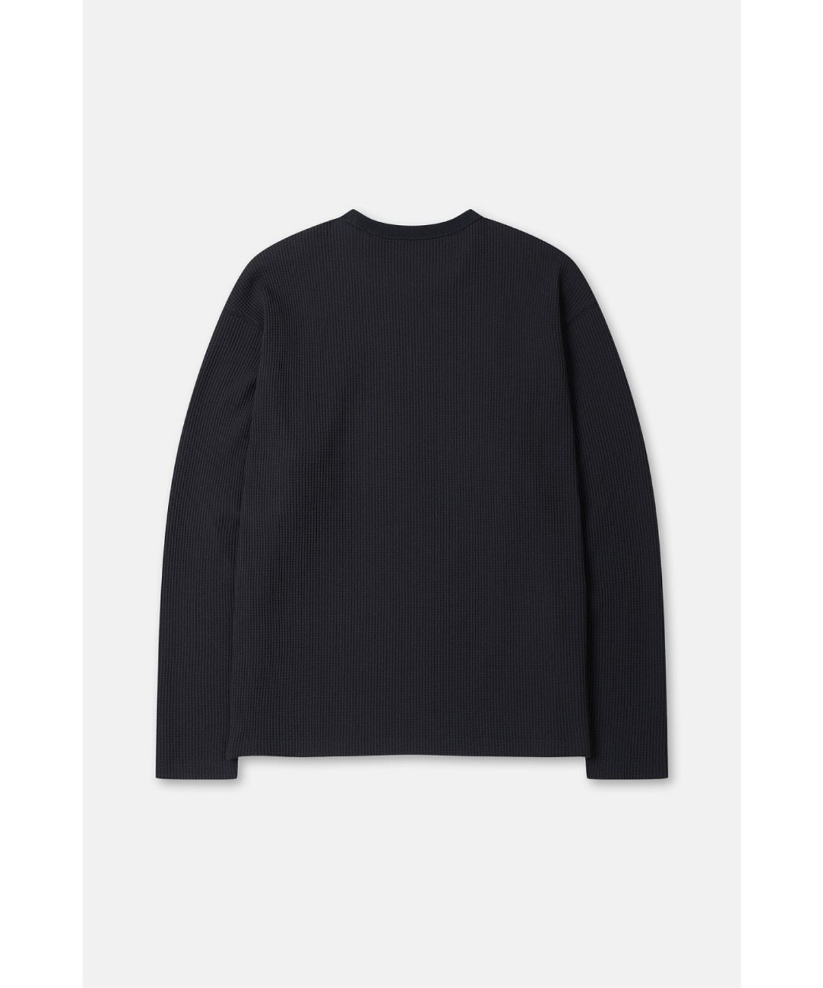 코오롱스포츠(KOLON SPORT) 남성 와플 라운드 티셔츠 TLTBW26601BLK