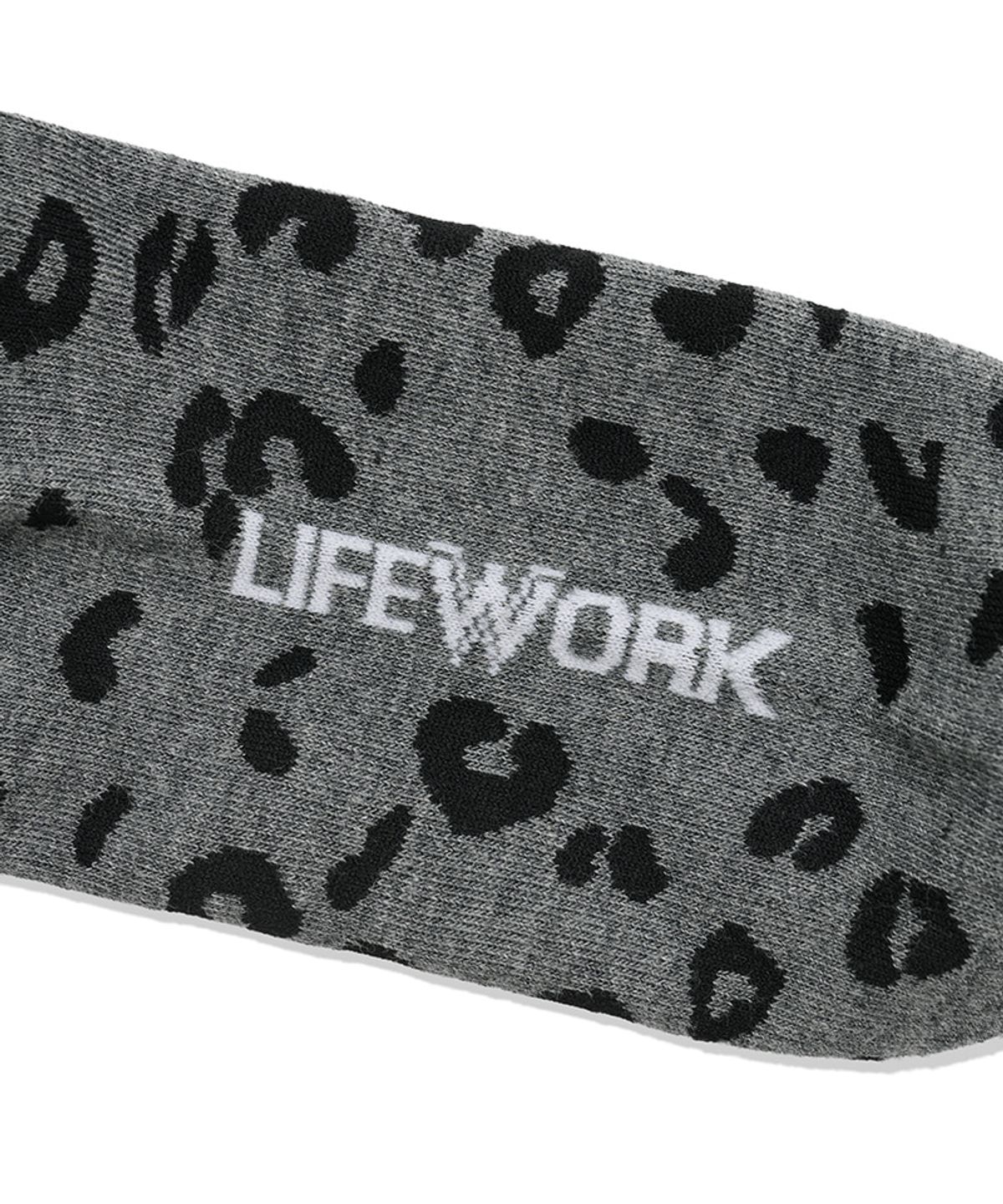 라이프워크(LIFEWORK) 라벨 포인트 호피 크루삭스