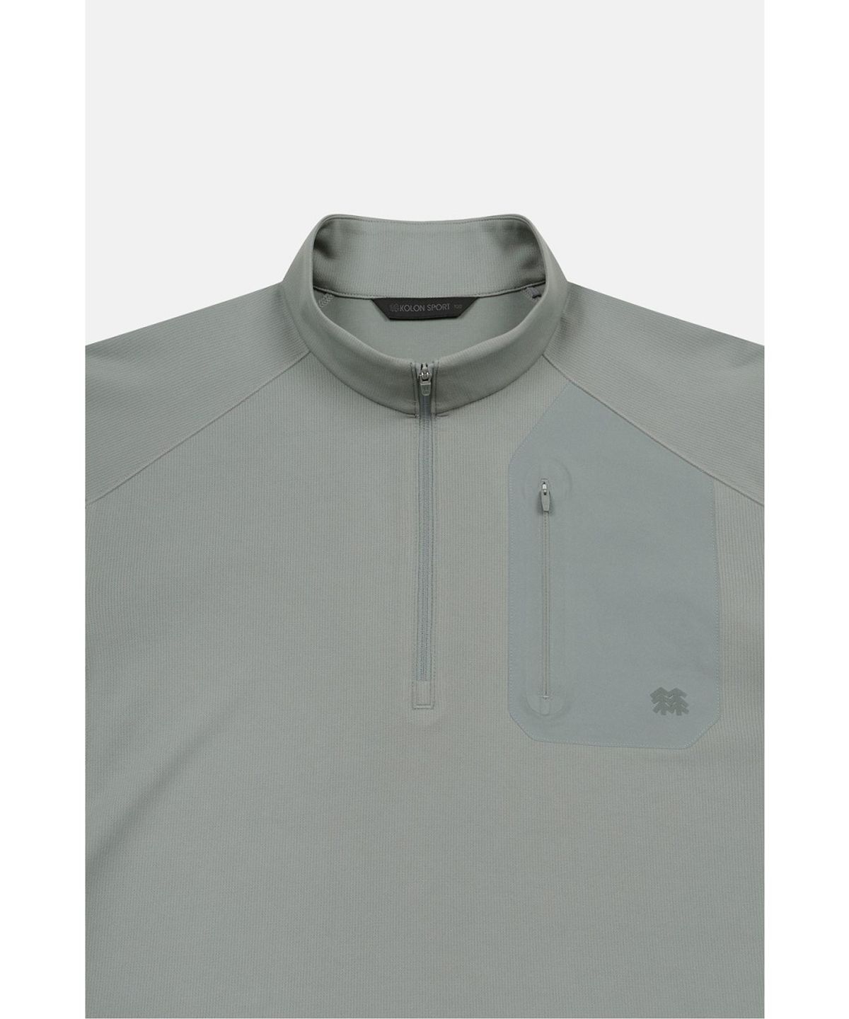 코오롱스포츠(KOLON SPORT) 남성 하이킹 긴팔 집업 티셔츠 JWTBA26101GKH
