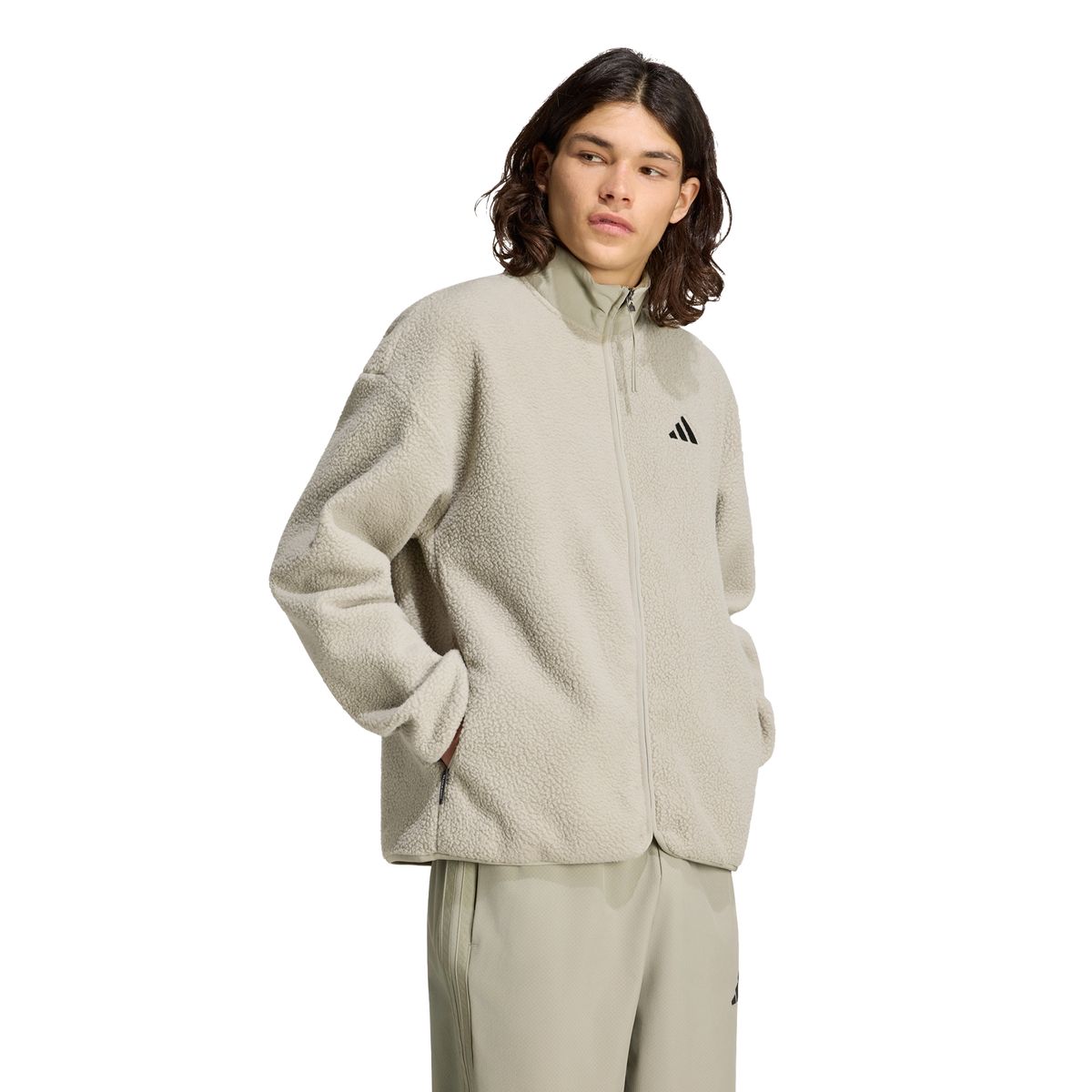 아디다스(ADIDAS) 씨티테크 Q4 웜 플리스재킷 M KV2132