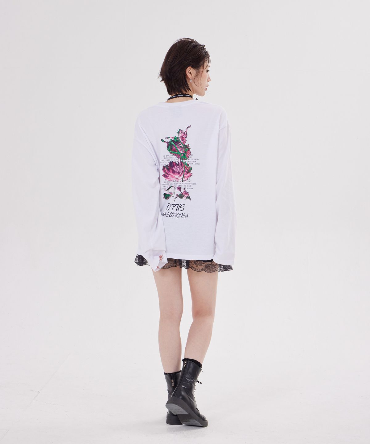 디스펑트(DYSFUNCT) FROG PRINCESS LONG SLEEVE(WHITE)