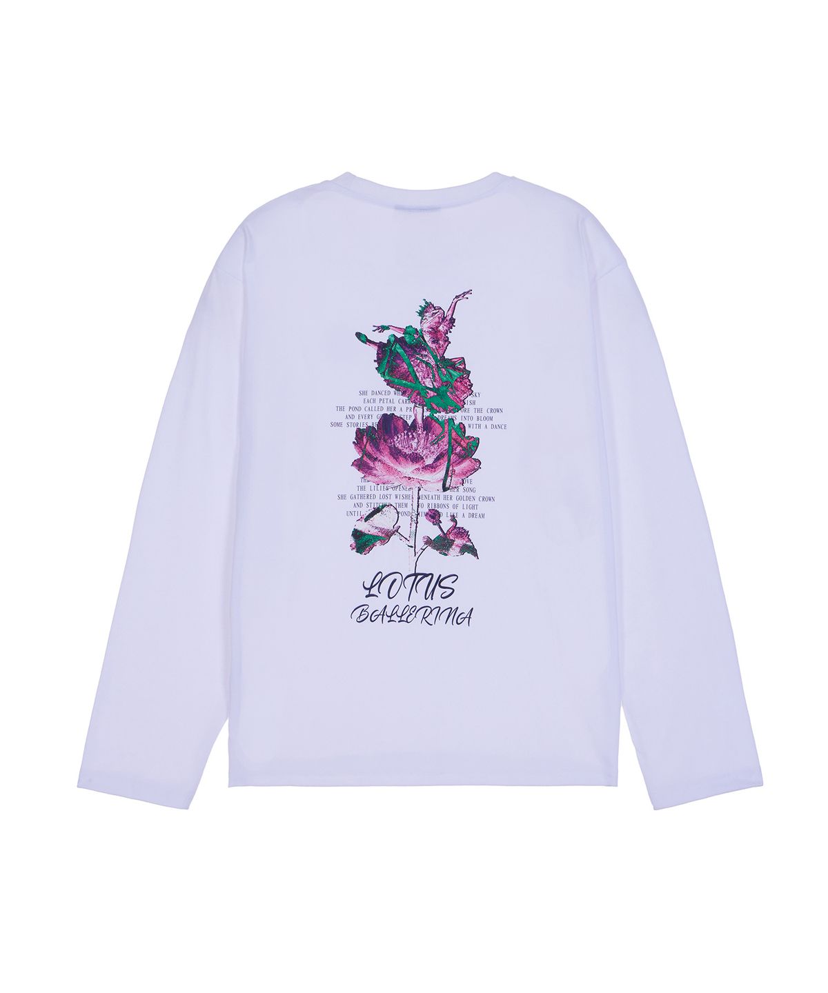디스펑트(DYSFUNCT) FROG PRINCESS LONG SLEEVE(WHITE)