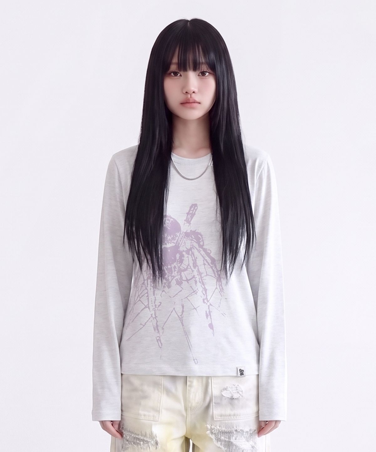 그레이버(GRAVER) [UNISEX]HARMLES 롱슬리브_3color