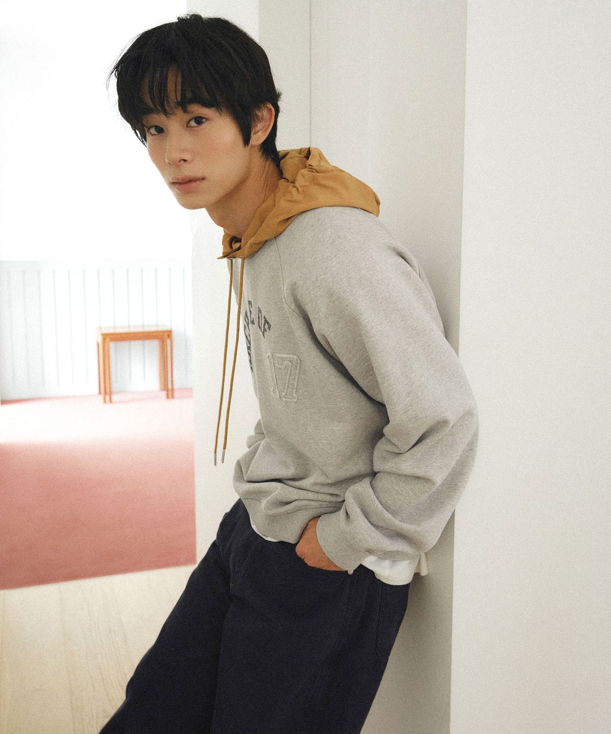 이우트(EEUT) VINTAGE WASHED WORK PANTS / DARK NAVY