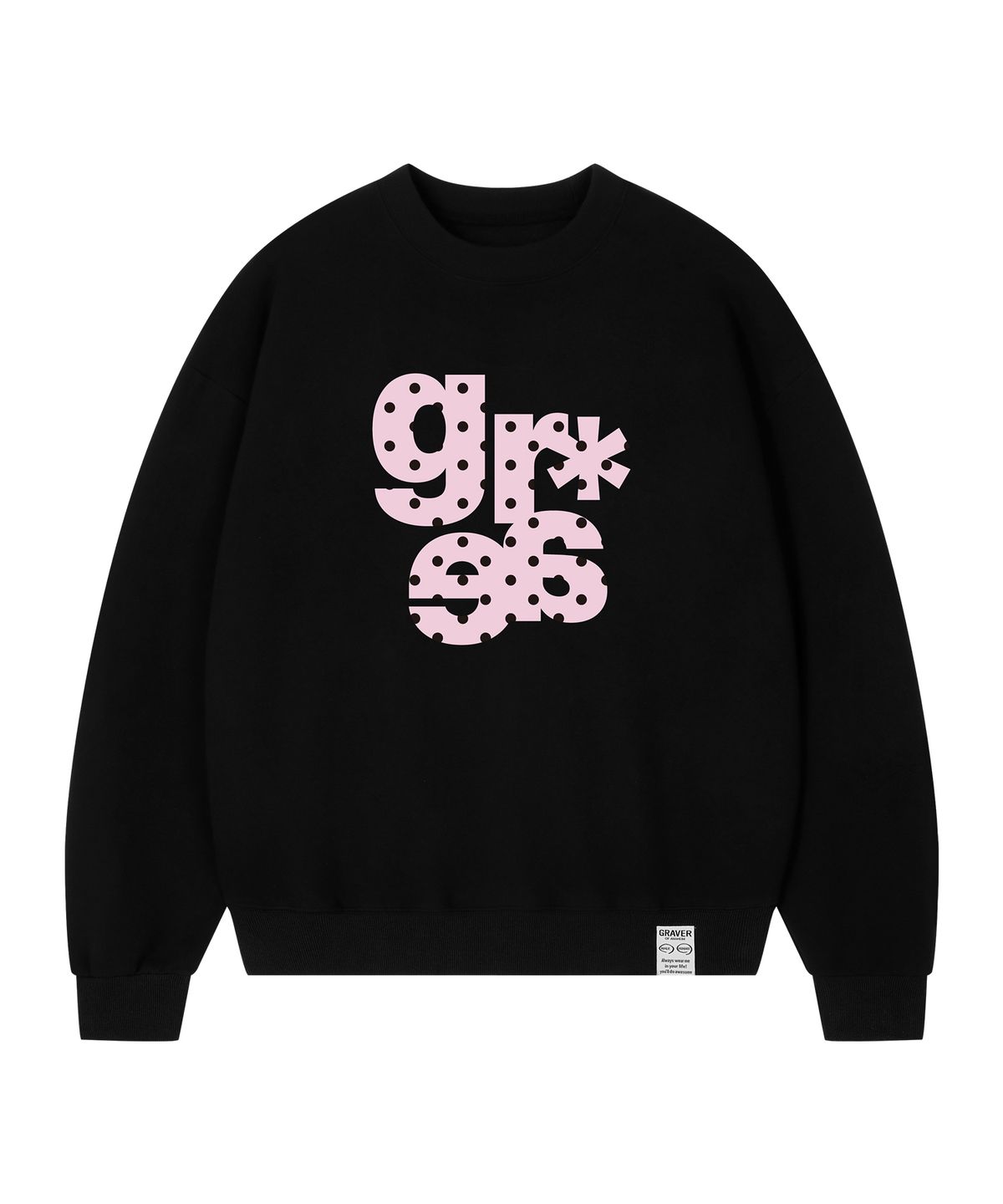 그레이버(GRAVER) [UNISEX]GRAE-S DOT 맨투맨_4color
