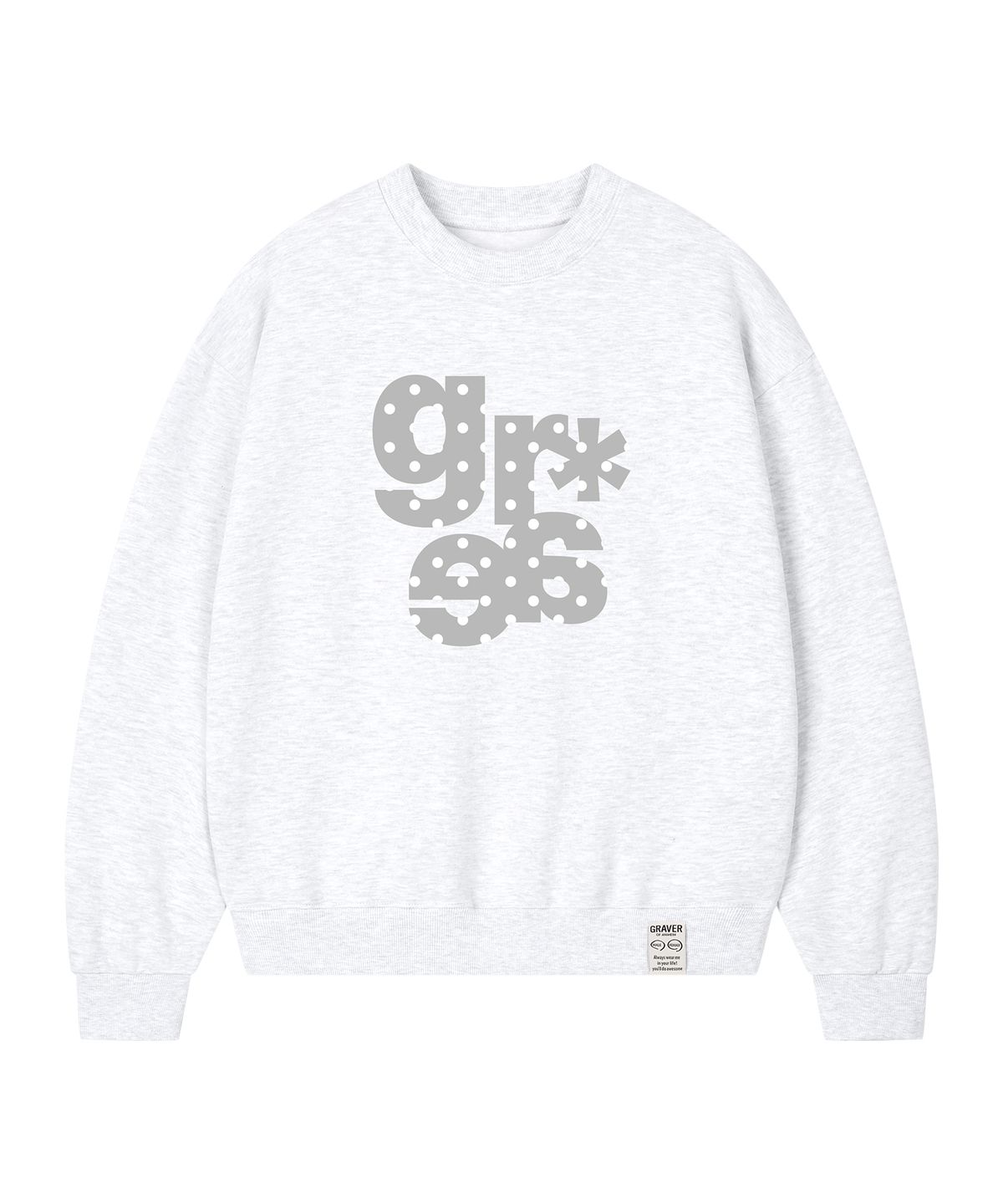 그레이버(GRAVER) [UNISEX]GRAE-S DOT 맨투맨_4color