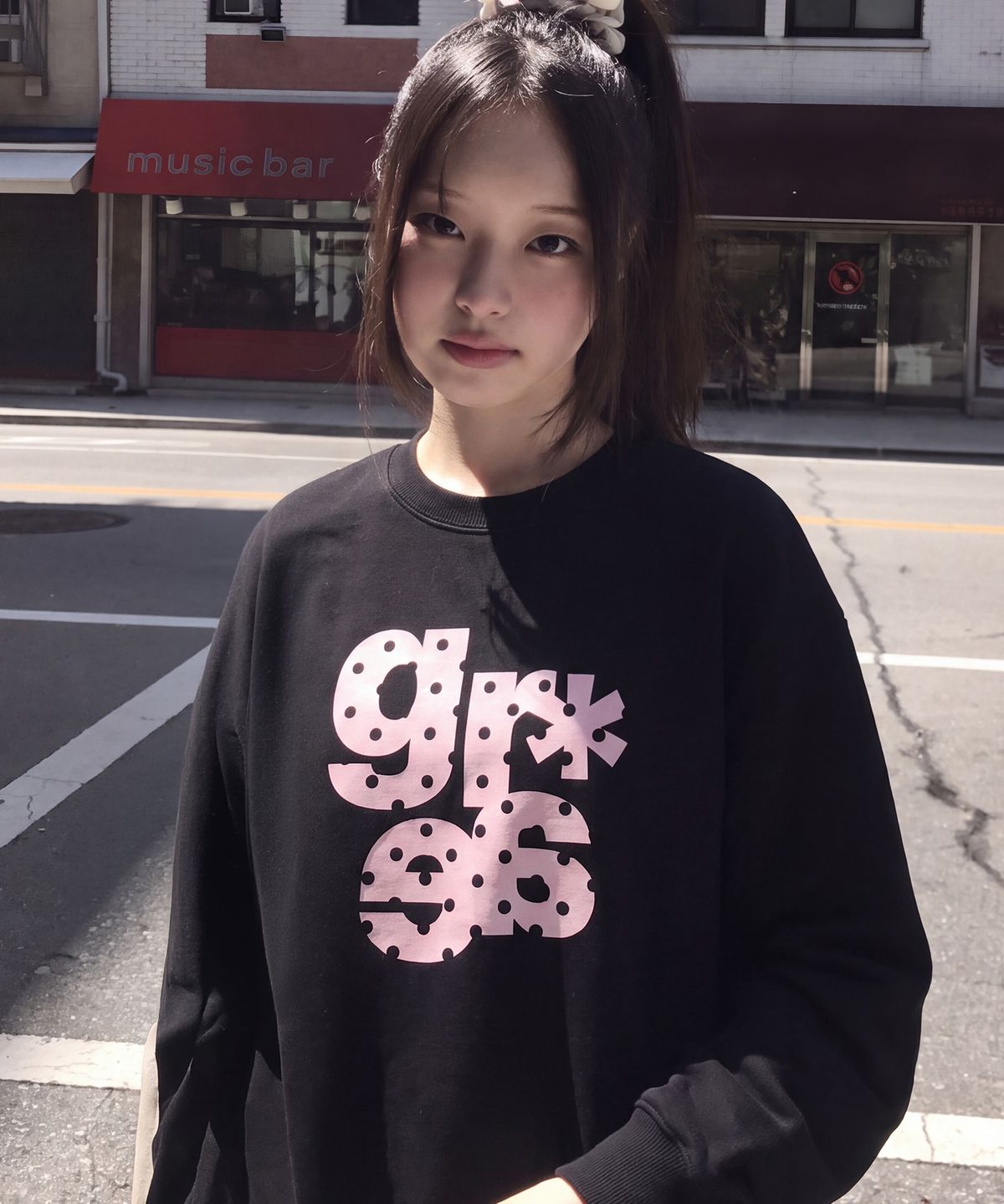 그레이버(GRAVER) [UNISEX]GRAE-S DOT 맨투맨_4color