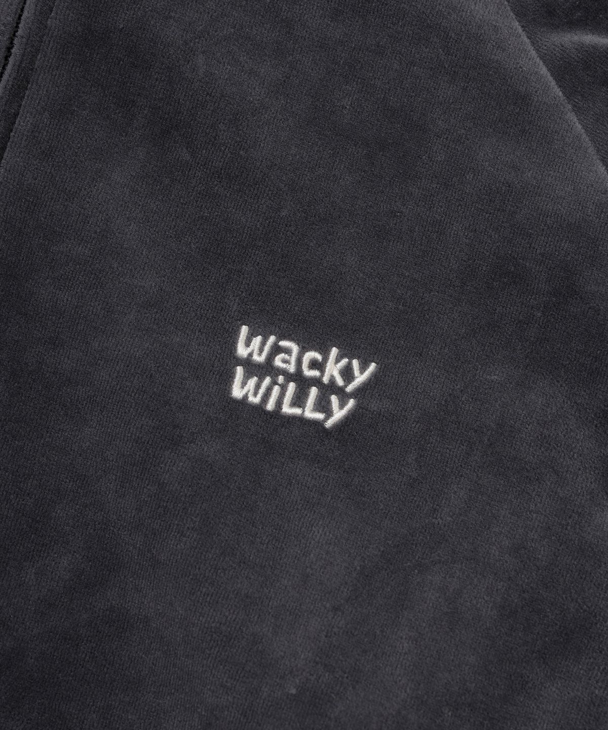 와키윌리(WACKY WILLY) 벨로 트랙 자켓 차콜