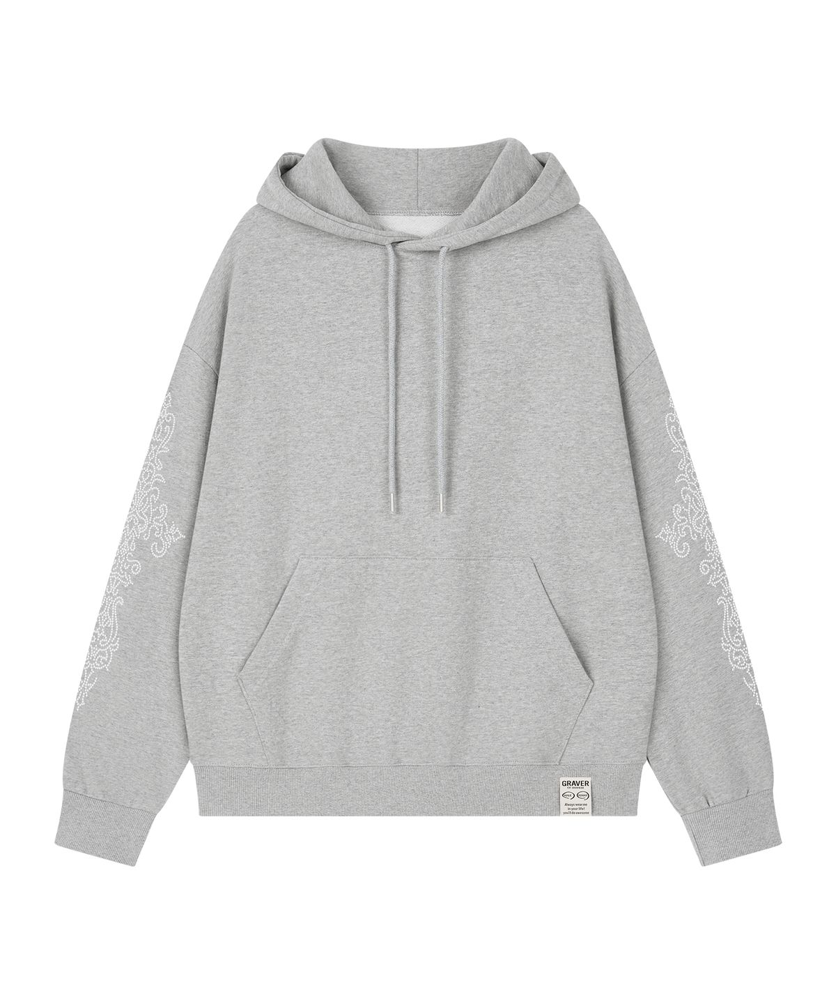 그레이버(GRAVER) [UNISEX]SIM SLEEVE 후드_3color