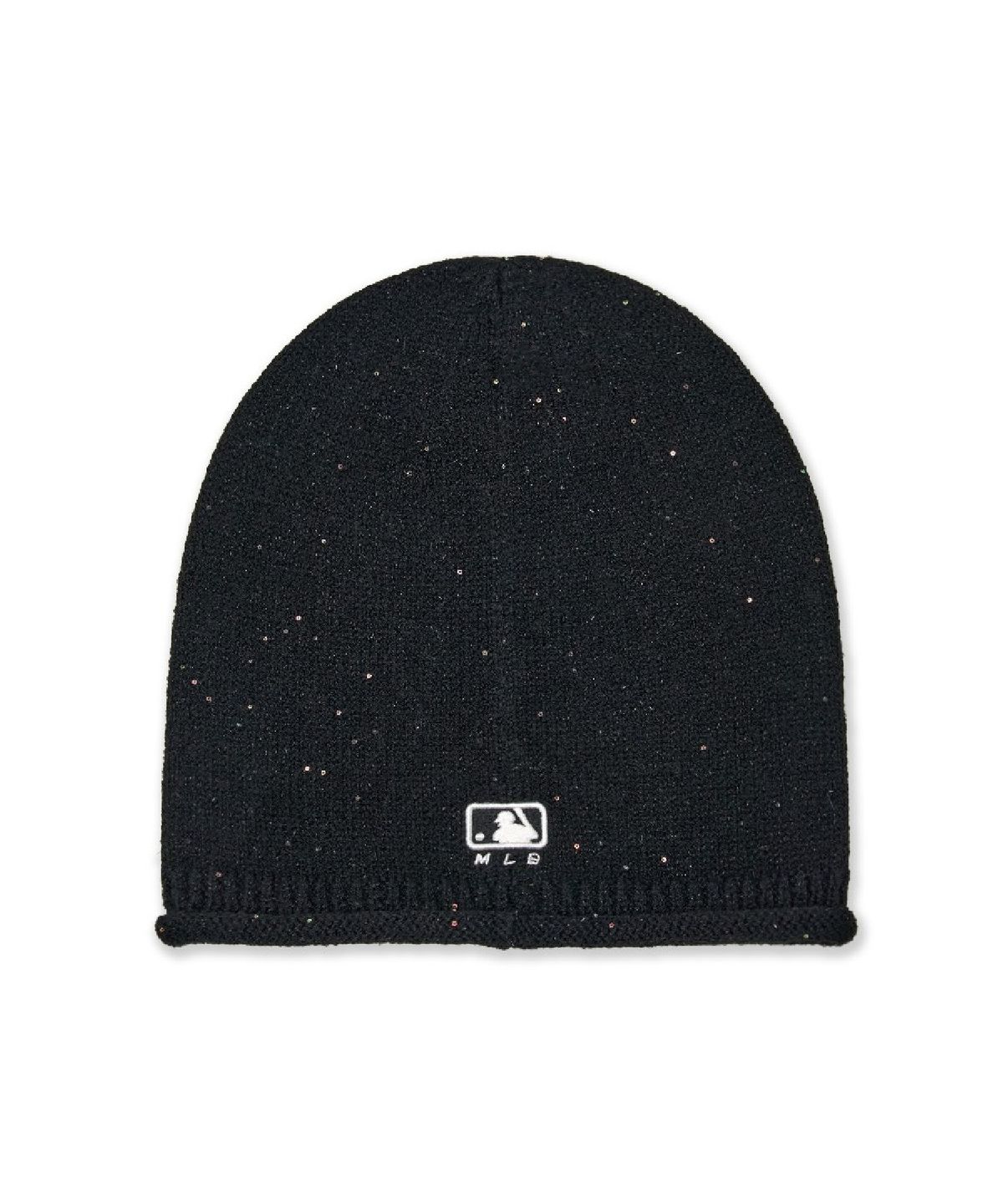 엠엘비(MLB) 스팽글 루즈핏 롱비니 NY (Black)