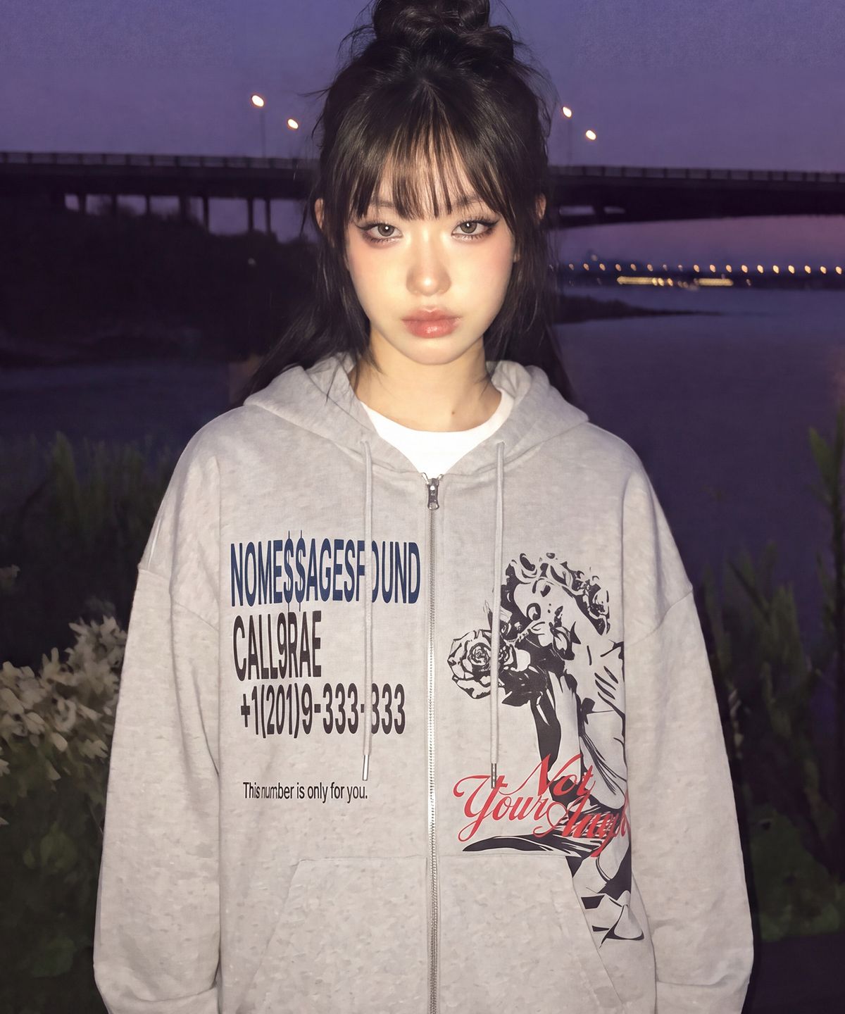 그레이버(GRAVER) [UNISEX]CALL 9RAE 후드집업_3color