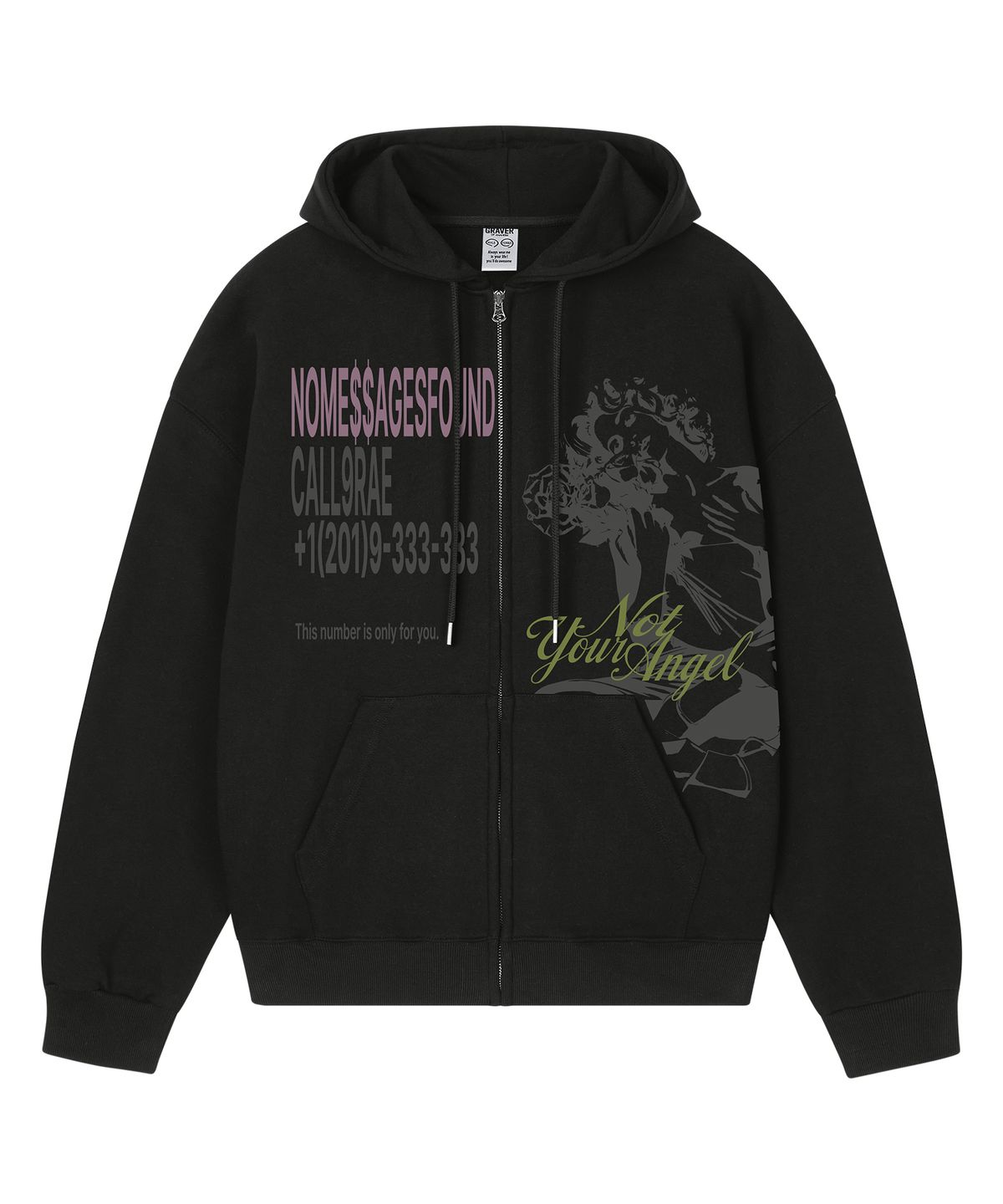 그레이버(GRAVER) [UNISEX]CALL 9RAE 후드집업_3color