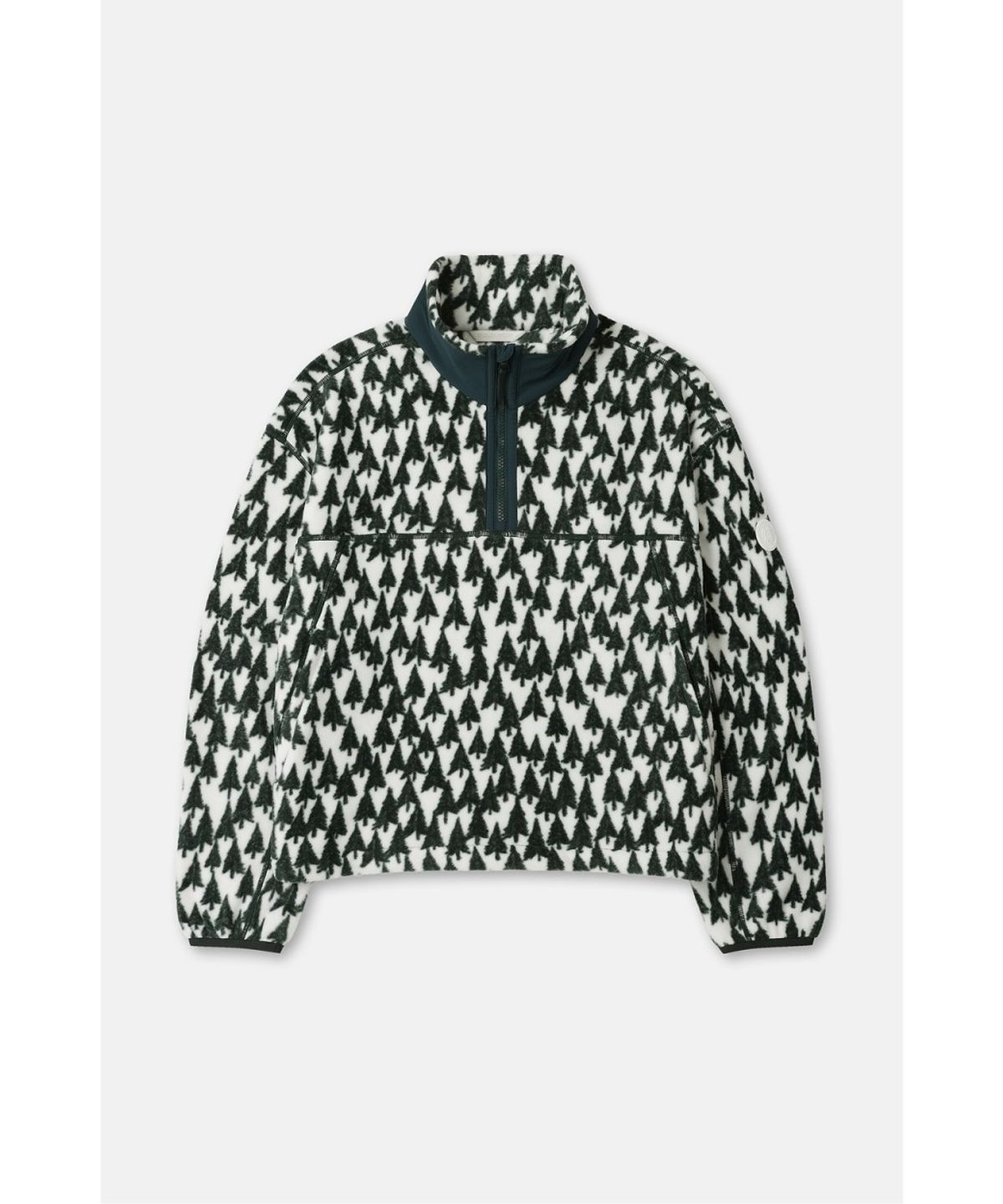 코오롱스포츠(KOLON SPORT) 여성 솟솟 프린트 플리스 아노락 TVTBW26622IVO