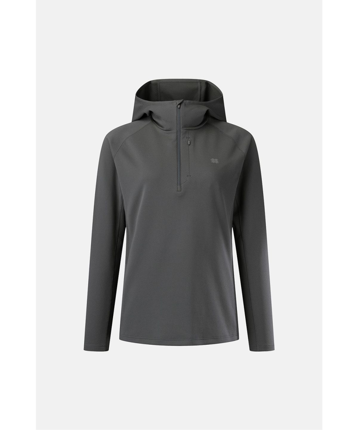 코오롱스포츠(KOLON SPORT) 여성 액티브 긴팔 후드 티셔츠 JKTBA26182DGY