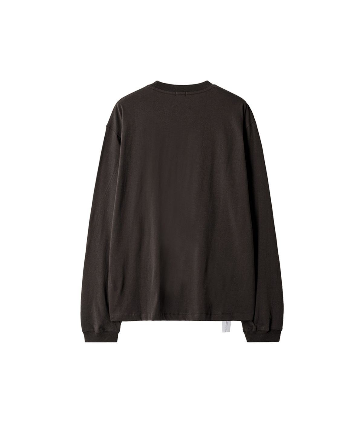 유체 프레타 포르테(YOUCHE PRET A PORTER) SI SLANT LONG SLEEVE TEE Earth Brown