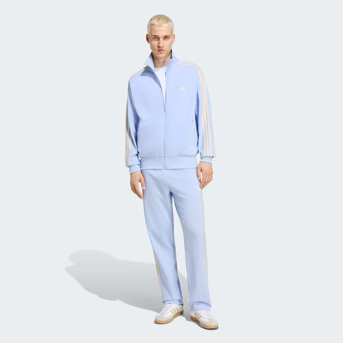 아디다스(ADIDAS) 파이어버드 트랙탑 - 블루던:웜바닐라 / KZ1182