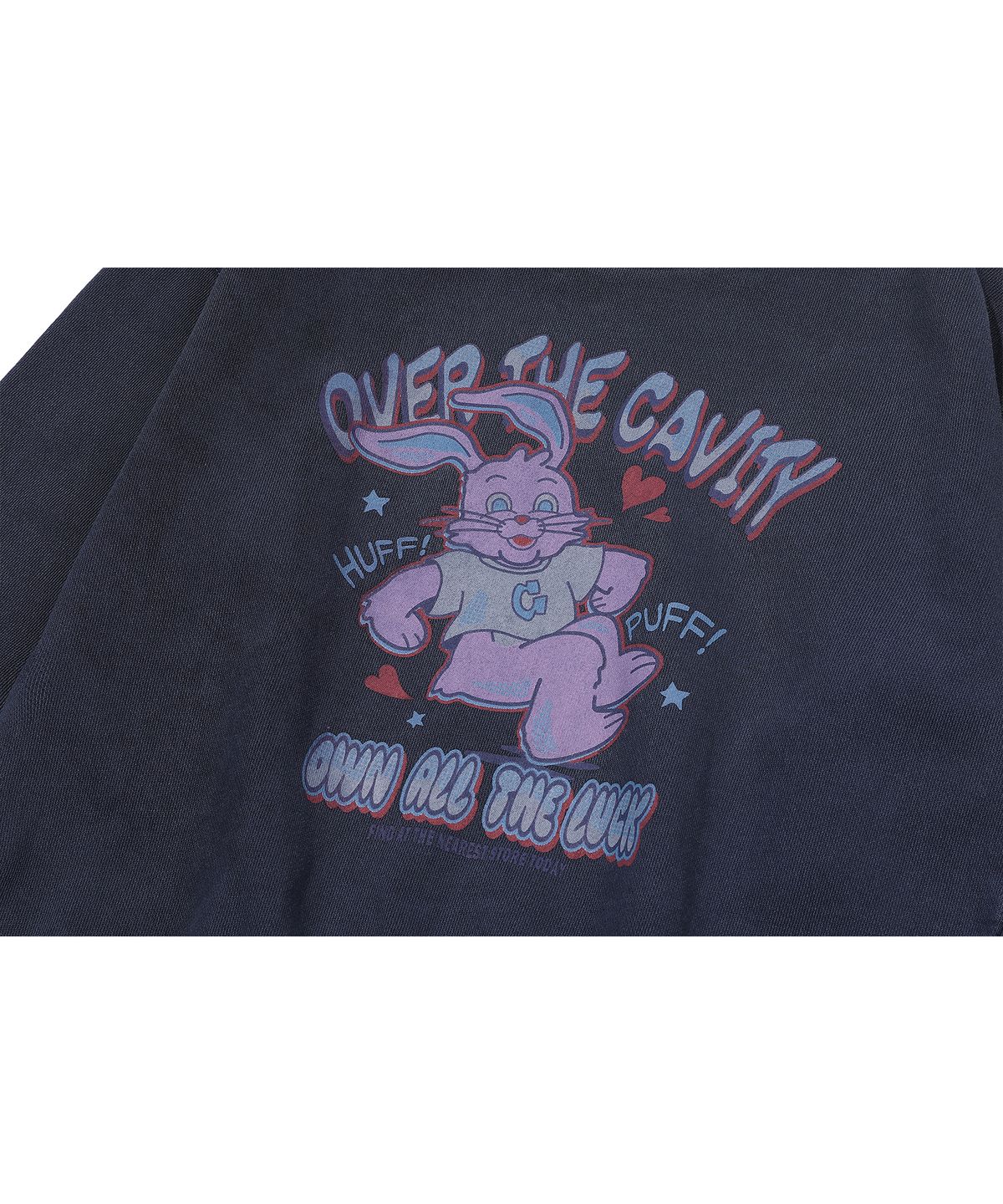 꼼파뇨 키즈(CPGN KIDS) KIDS HUFF Hoppi 피그먼트 맨투맨 다크블루