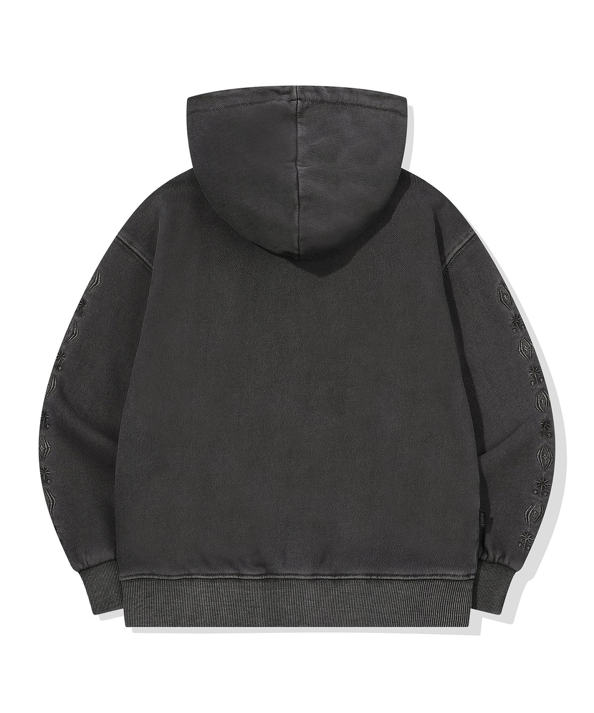 꼼파뇨 키즈(CPGN KIDS) KIDS 슬리브 스타 피그먼트 후드집업 스모크블랙