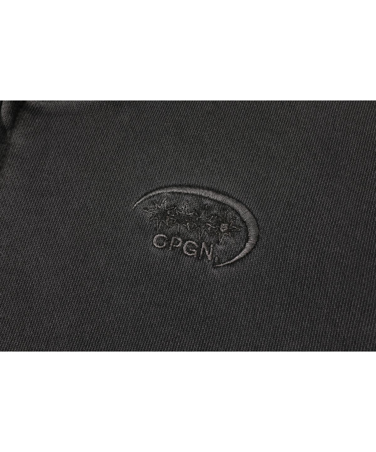 꼼파뇨 키즈(CPGN KIDS) KIDS 슬리브 스타 피그먼트 후드집업 스모크블랙
