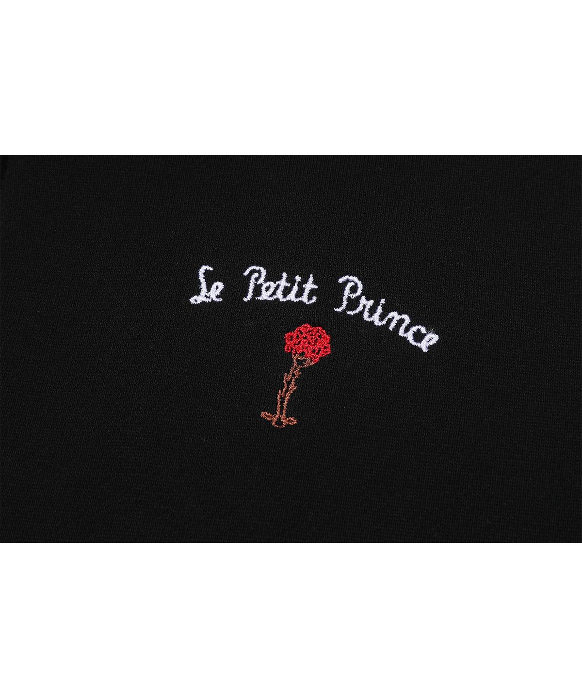 꼼파뇨 키즈(CPGN KIDS) KIDS Le Petit Prince 자수 후드집업 블랙