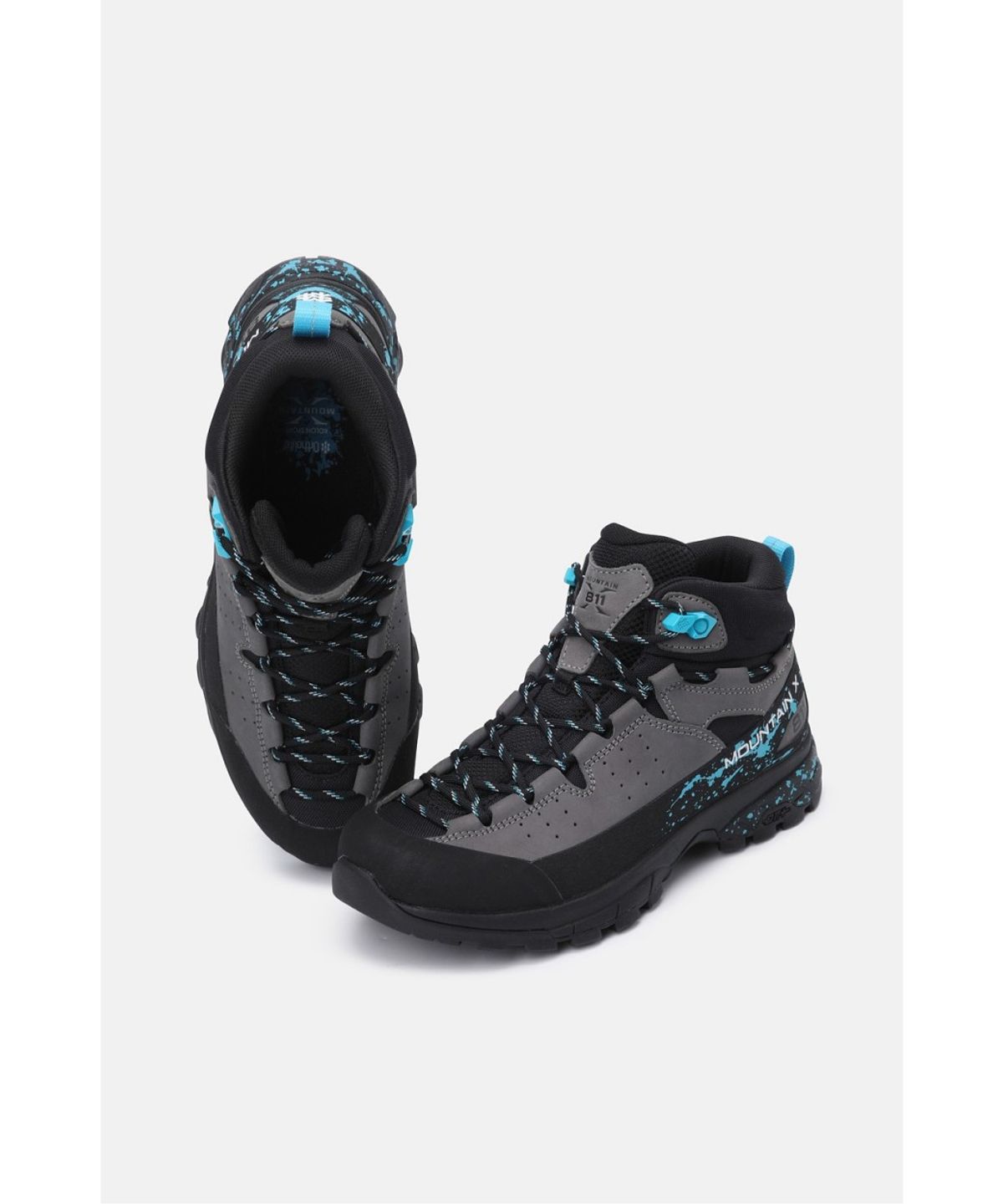 코오롱스포츠(KOLON SPORT) 어프로치 슈즈 811 MID FE4XX26580GRY