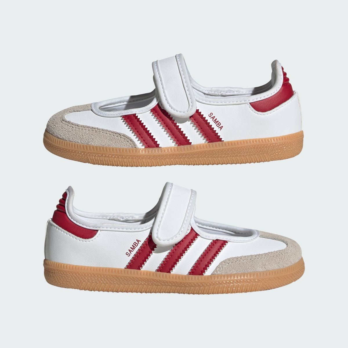아디다스 키즈(ADIDAS KIDS) 삼바 제인 키즈 - 화이트 / KJ2660