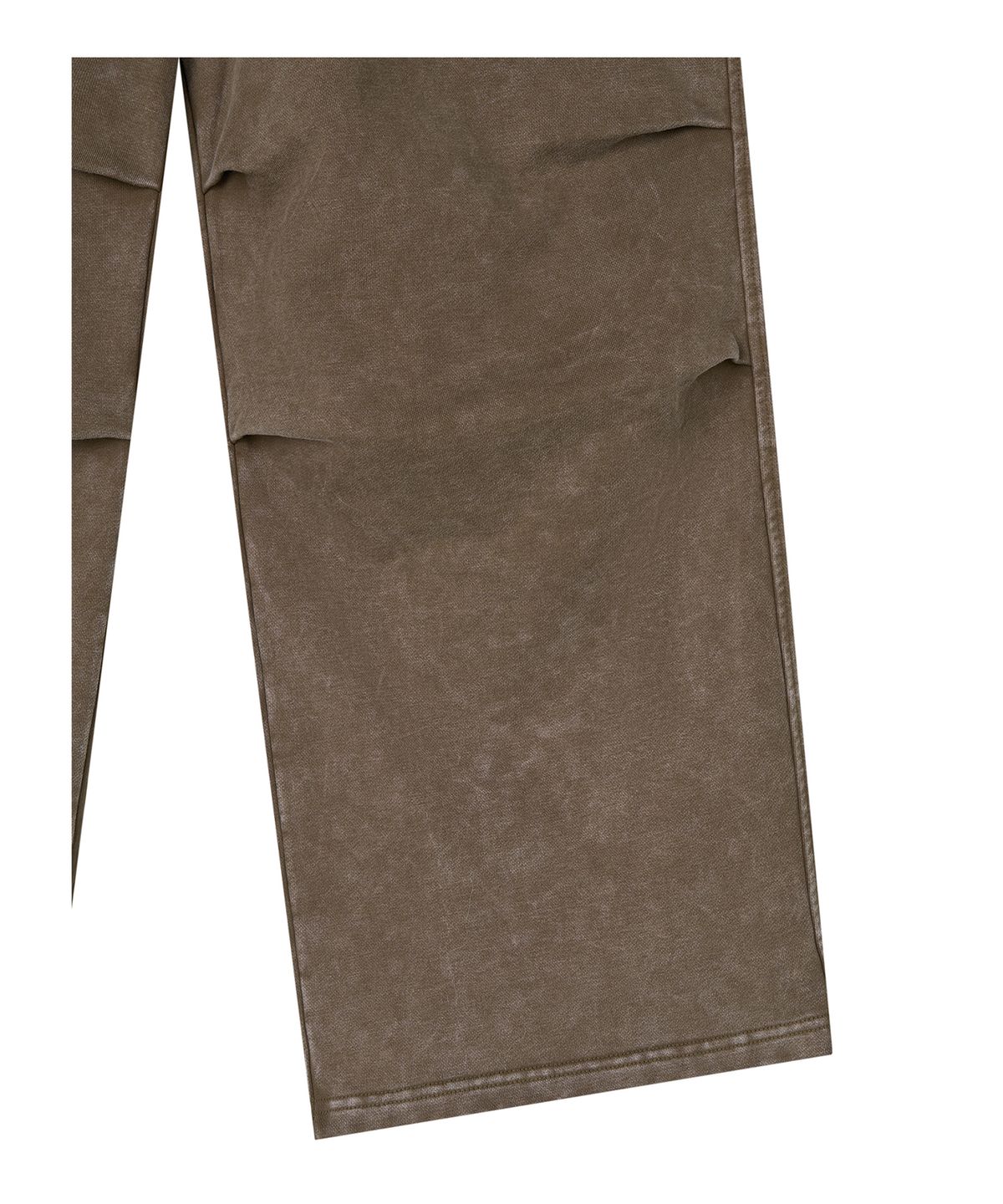 로타입(ROUGHTYPE) Pigment Stud Sweat Pants - Khaki brown