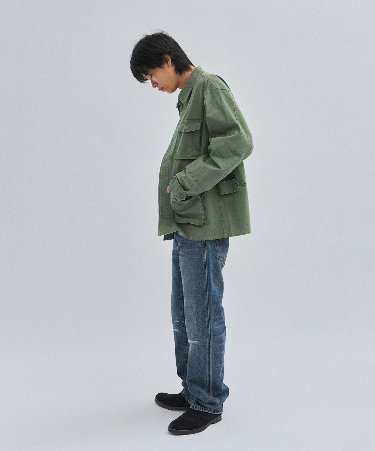 스웨이드(SUADE) M65 FIELD JACKET [WASHING KHAKI]