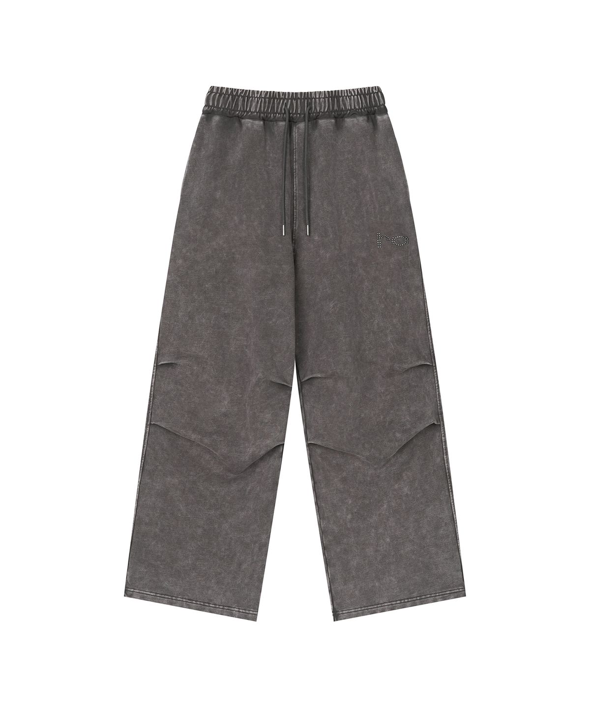 로타입(ROUGHTYPE) Pigment Stud Sweat Pants - Charcoal
