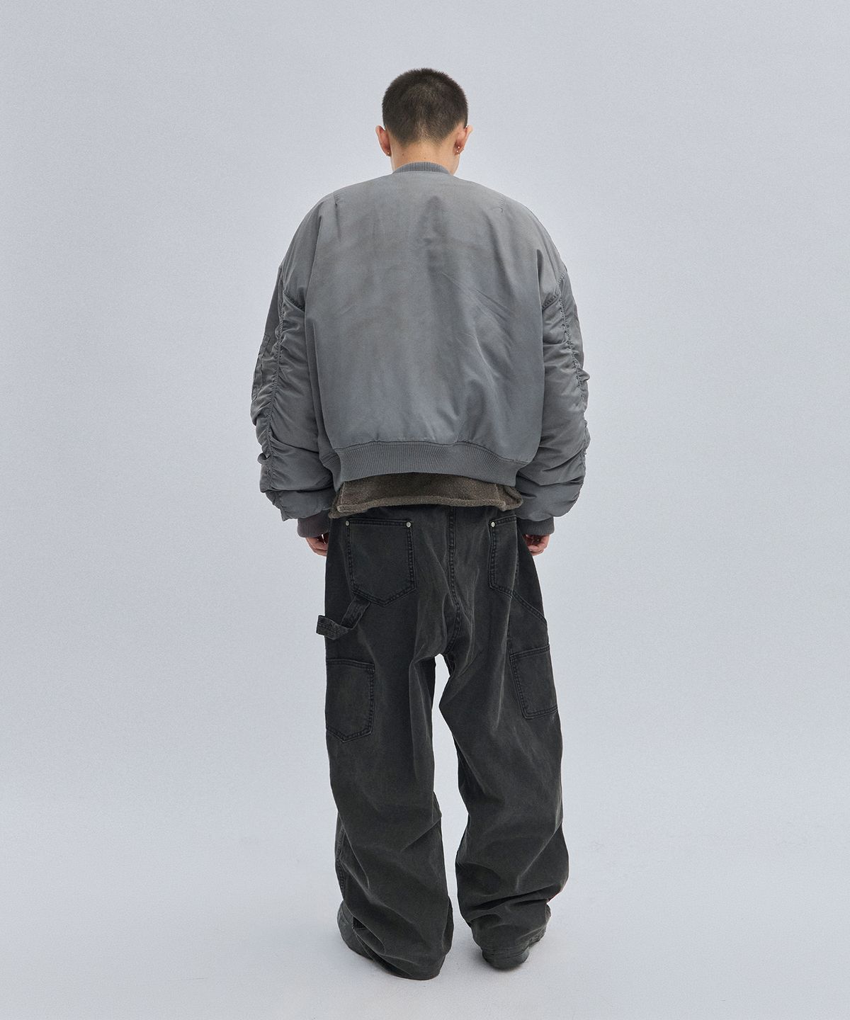 스웨이드(SUADE) WASHED MA-1 [WASHING GRAY]