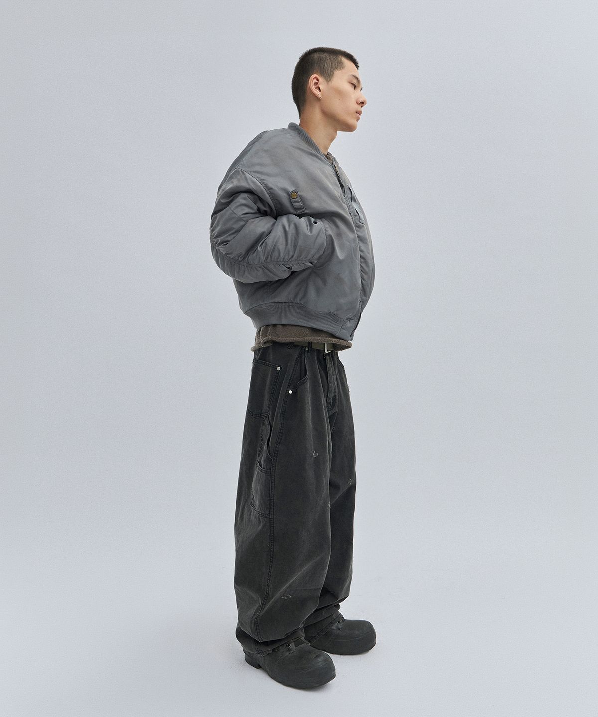 스웨이드(SUADE) WASHED MA-1 [WASHING GRAY]